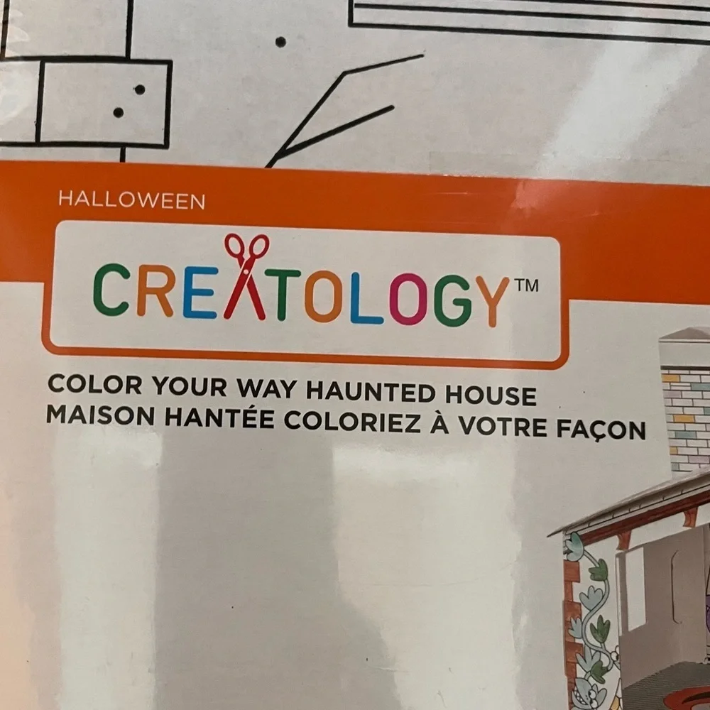 NWT Creatology color your way haunted house Michaels sealed age 3+ plus